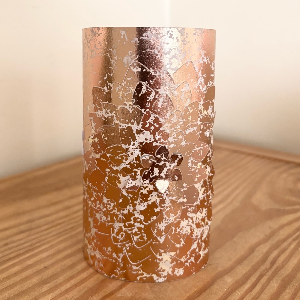 💥 Rose Gold Paper Lanterns: Set of 3